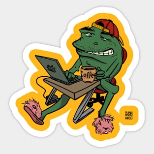 progamtoad Sticker